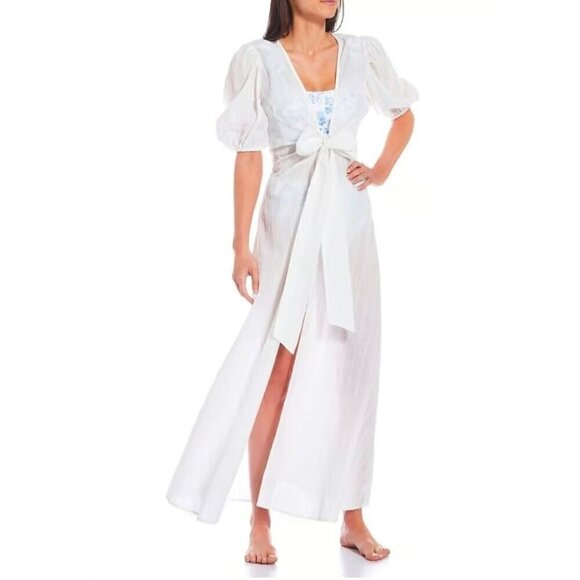 NEW Antonio Melani x Born on Fifth Size XL Swim Wrap Cover-Up Maxi Short Sleeve - Picture 1 of 9